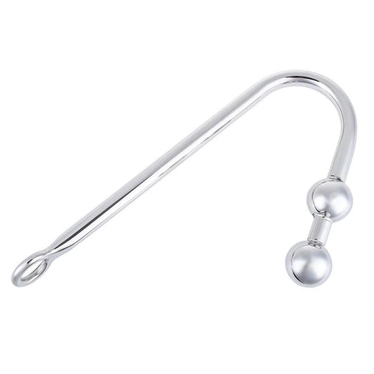 Anal Hooks Hook Steel Pleasurable Balls 4417 Two Anal Stainless 0124